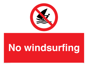 PL7447: No windsurfing