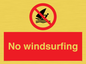 PL7447: No windsurfing