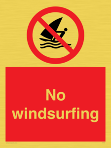 PL7447: No windsurfing