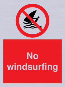 PL7447: No windsurfing