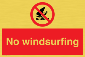 PL7447: No windsurfing