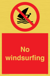 PL7447: No windsurfing