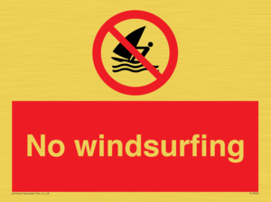 PL7447: No windsurfing