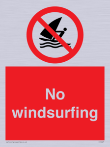 PL7447: No windsurfing