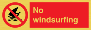 PL7447: No windsurfing