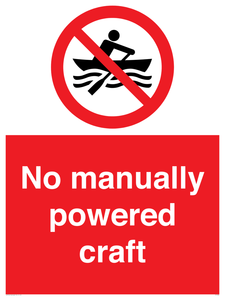 PL7448: No manually powered craft