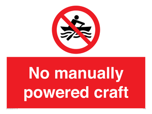 PL7448: No manually powered craft