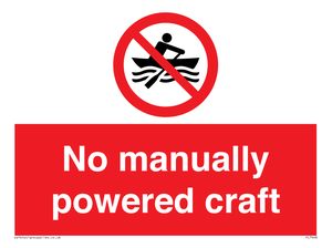 PL7448: No manually powered craft