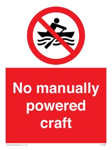 PL7448: No manually powered craft