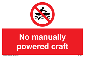 PL7448: No manually powered craft