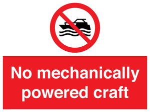 PL7449: No mechanically powered craft