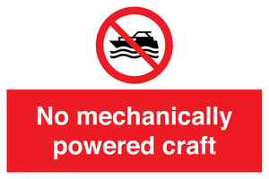 PL7449: No mechanically powered craft