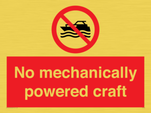 PL7449: No mechanically powered craft