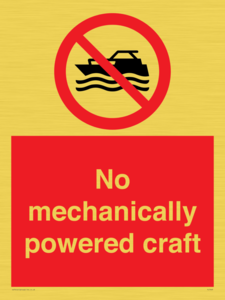 PL7449: No mechanically powered craft
