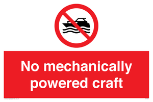 PL7449: No mechanically powered craft