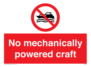 PL7449: No mechanically powered craft