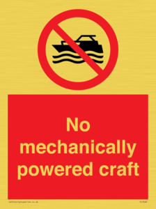 PL7449: No mechanically powered craft