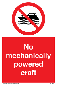 PL7449: No mechanically powered craft