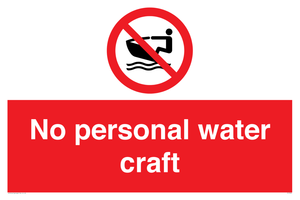 PL7450: No personal water craft