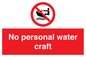 PL7450: No personal water craft
