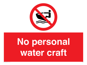 PL7450: No personal water craft