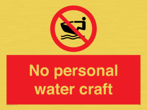 PL7450: No personal water craft