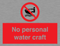 PL7450: No personal water craft