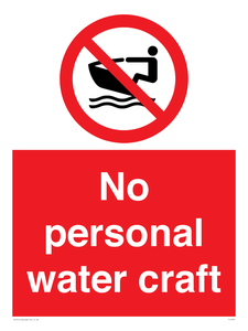 PL7450: No personal water craft