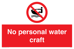 PL7450: No personal water craft