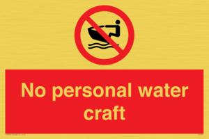 PL7450: No personal water craft