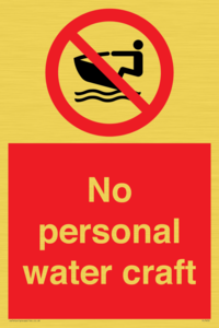 PL7450: No personal water craft