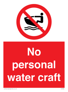 PL7450: No personal water craft