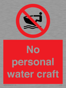 PL7450: No personal water craft