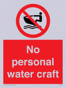 PL7450: No personal water craft