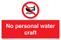 PL7450: No personal water craft