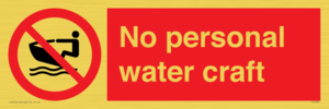 PL7450: No personal water craft
