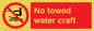PL7451: No towed water craft