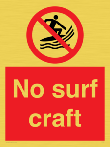 PL7452: No surf craft