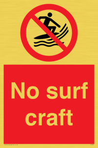 PL7452: No surf craft