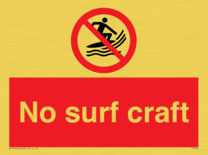 PL7452: No surf craft