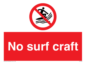 PL7452: No surf craft