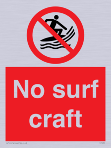PL7452: No surf craft