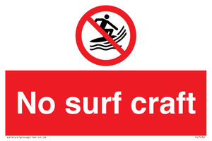 PL7452: No surf craft