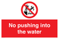 PL7454: No pushing into the water