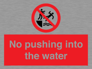 PL7454: No pushing into the water