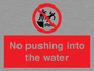 PL7454: No pushing into the water