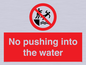 PL7454: No pushing into the water