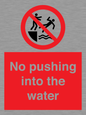 PL7454: No pushing into the water