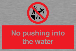PL7454: No pushing into the water
