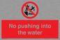 PL7454: No pushing into the water